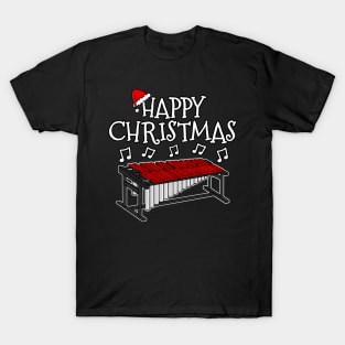 Christmas Marimba Marimbist Music Teacher Xmas 2022 T-Shirt